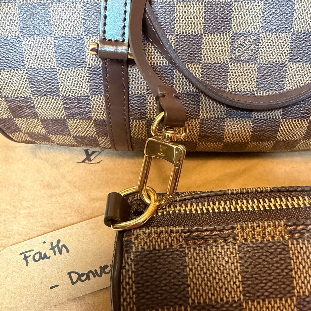 Louis Vuitton Brown Damier Canvas Papillon 30 - Picture 6 of 16